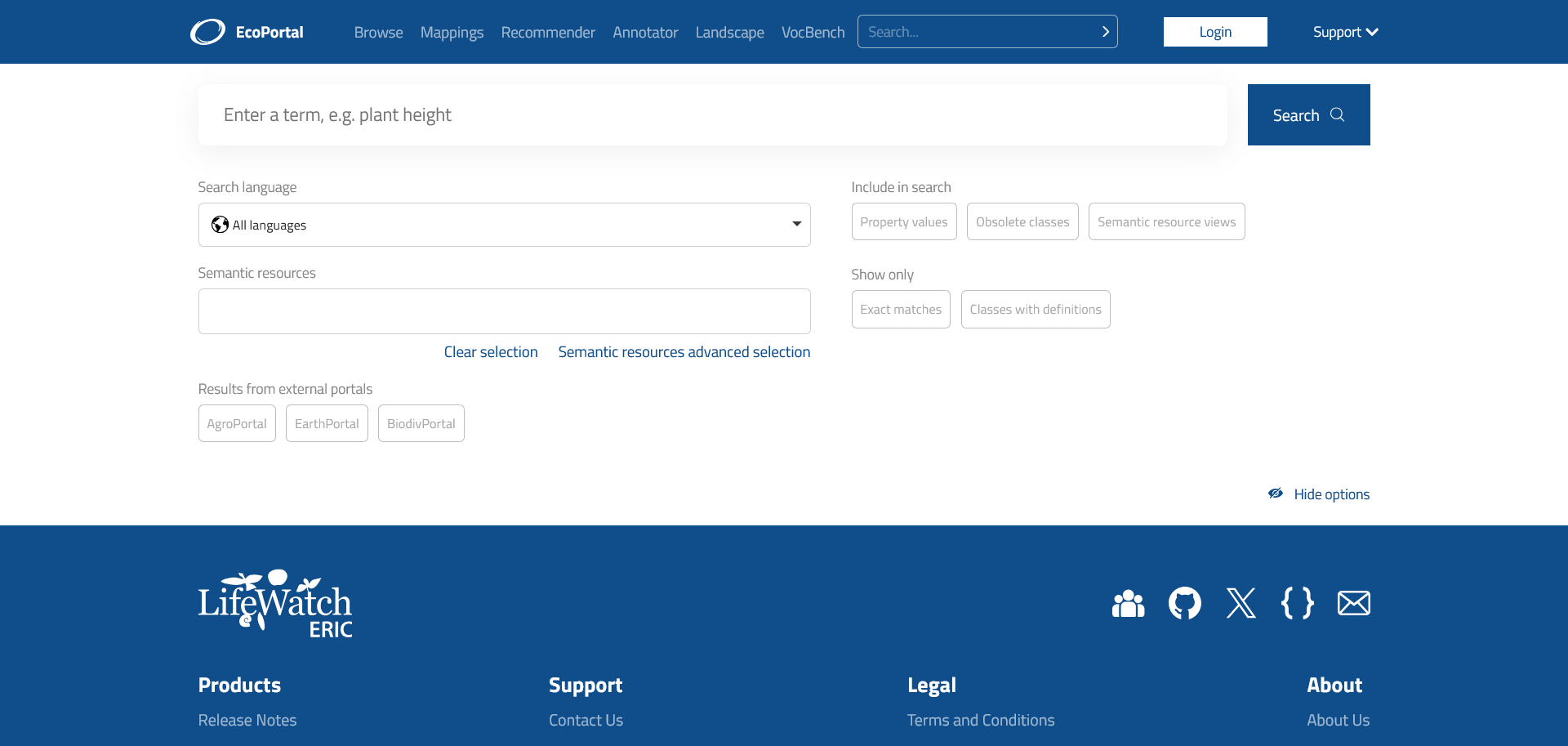Search Page
